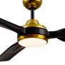 6_60" Fremont Brushed Gold and Black LED Ceiling Fan more views