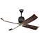 60" Giarre Antique Iron Ceiling Fan with Remote