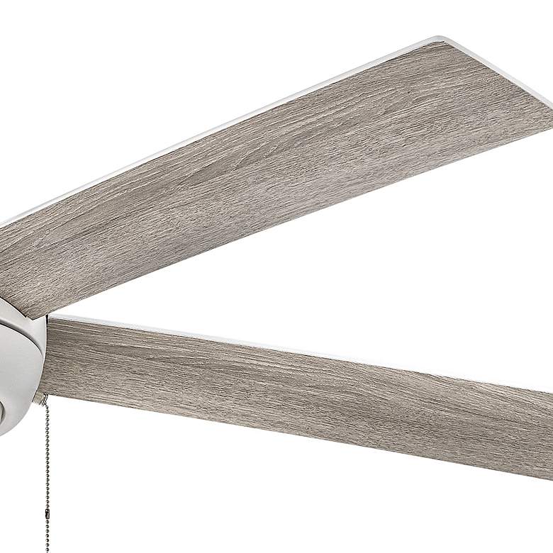 Image 6 60 inch Hinkey Croft 5-Blade White Finish LED Pull Chain Ceiling Fan more views