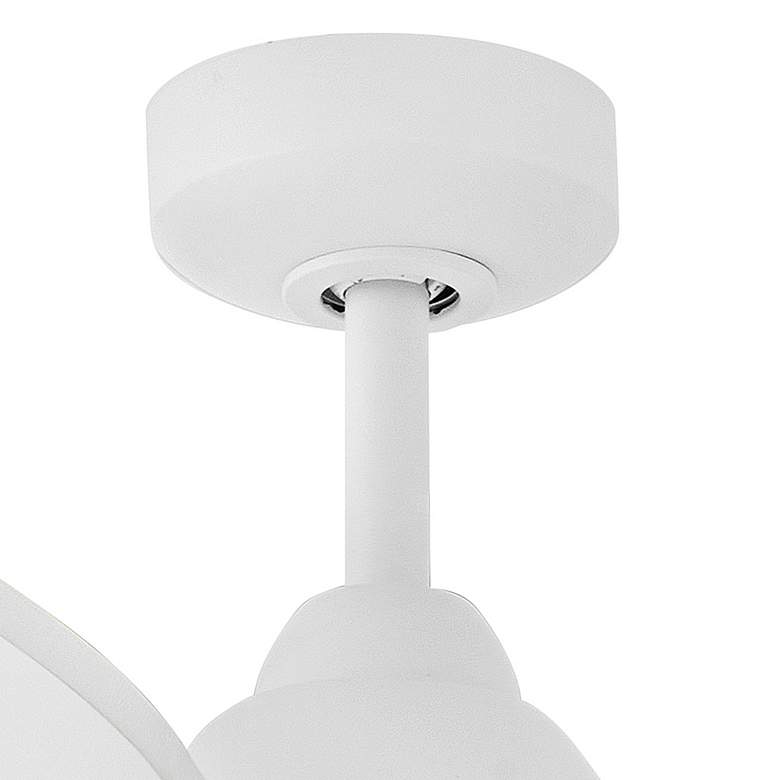 Image 5 60" Hinkley Aileron Matte White LED Smart Ceiling Fan more views