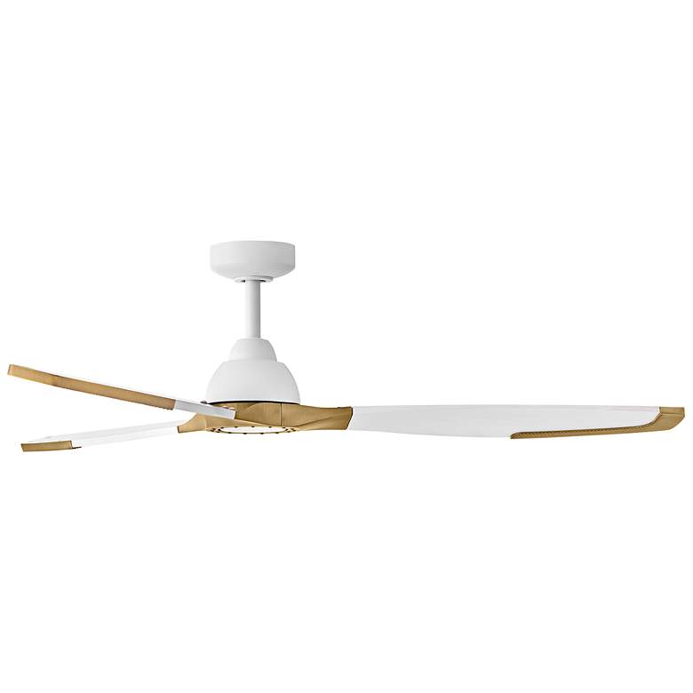 Image 7 60" Hinkley Aileron Matte White LED Smart Ceiling Fan more views