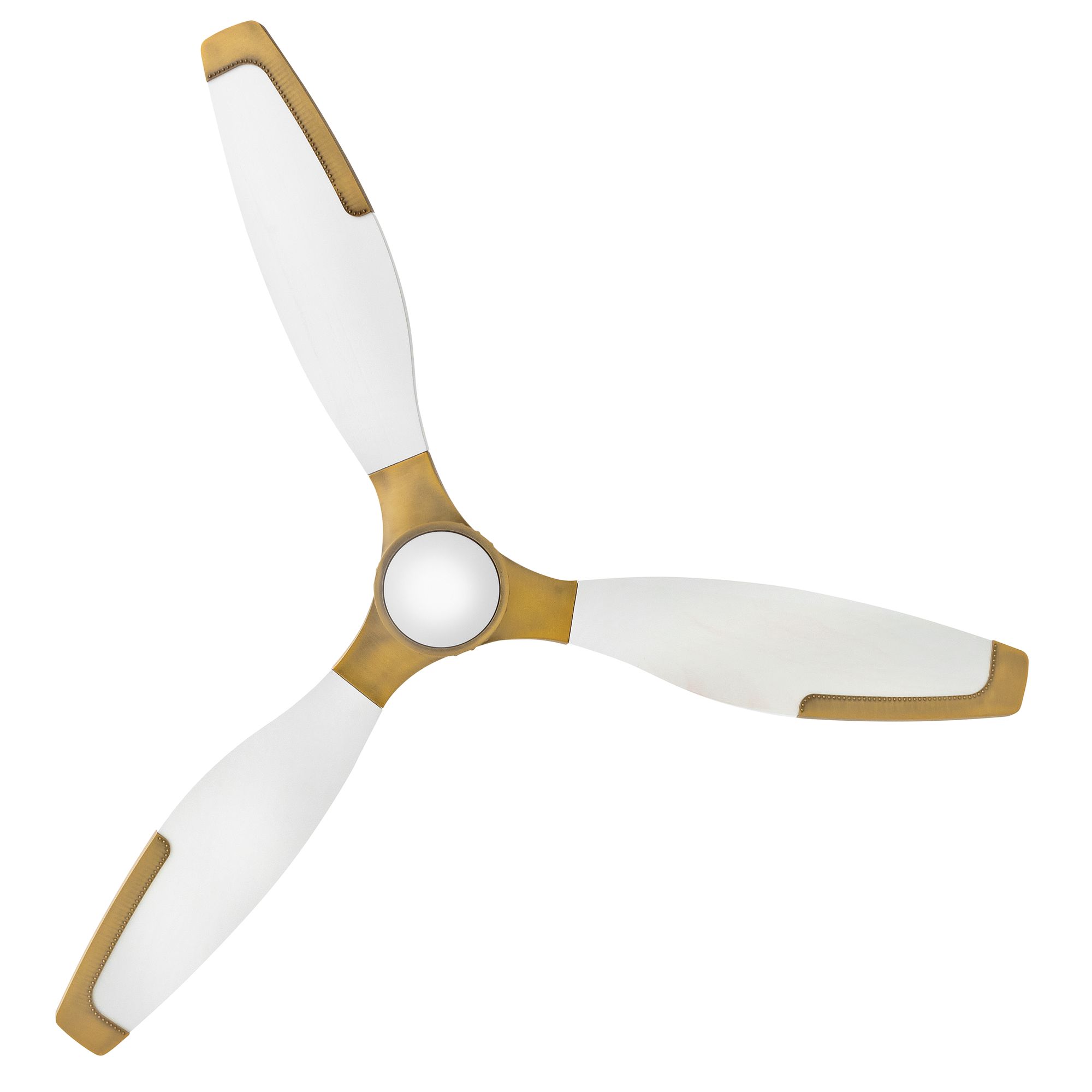 60" Hinkley Aileron Matte White LED Smart Ceiling Fan
