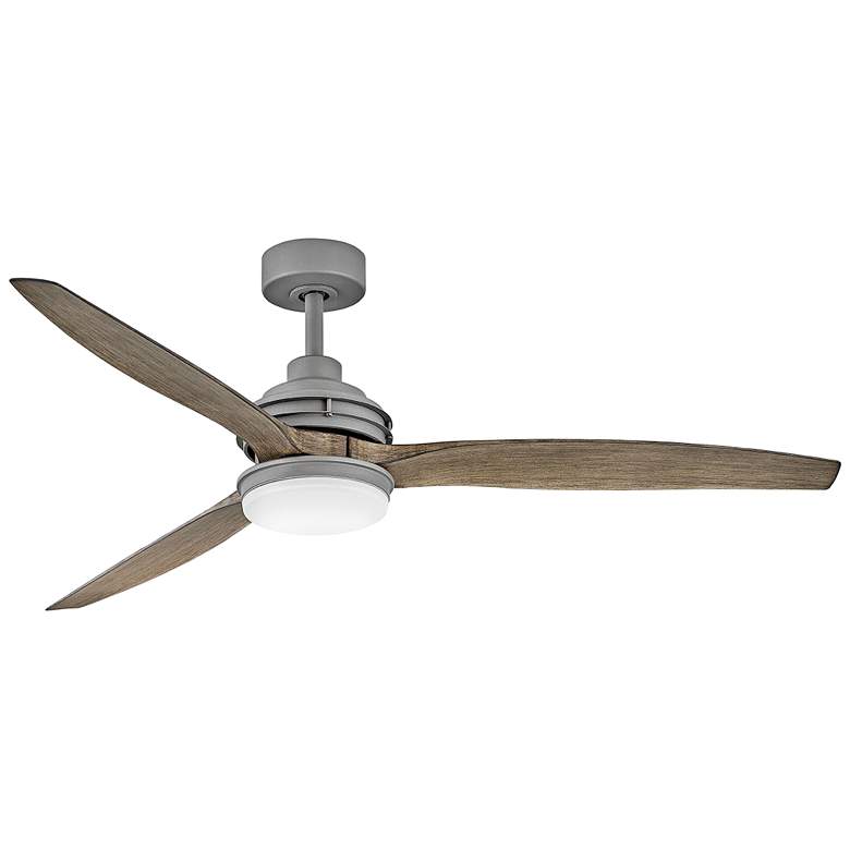 Image 2 60 inch Hinkley Artiste Graphite LED Wet-Rated Smart Ceiling Fan