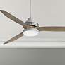 60" Hinkley Artiste Graphite LED Wet-Rated Smart Ceiling Fan