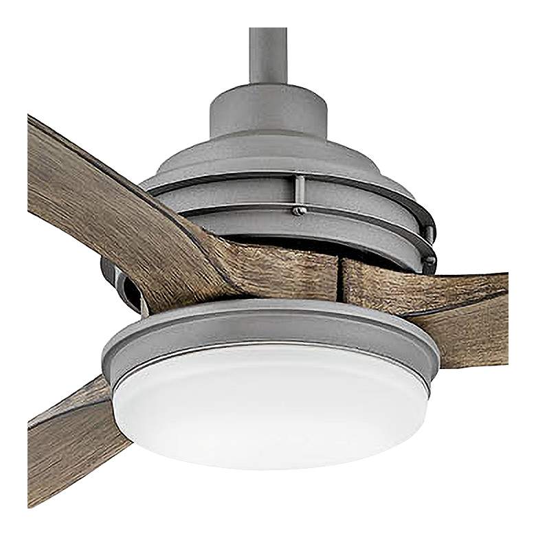 Image 3 60" Hinkley Artiste Graphite LED Wet-Rated Smart Ceiling Fan more views