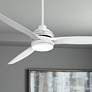60" Hinkley Artiste Matte White LED Wet-Rated Smart Ceiling Fan