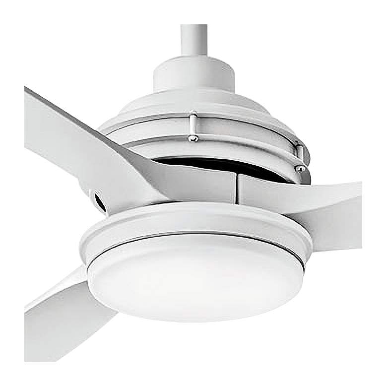 Image 3 60" Hinkley Artiste Matte White LED Wet-Rated Smart Ceiling Fan more views