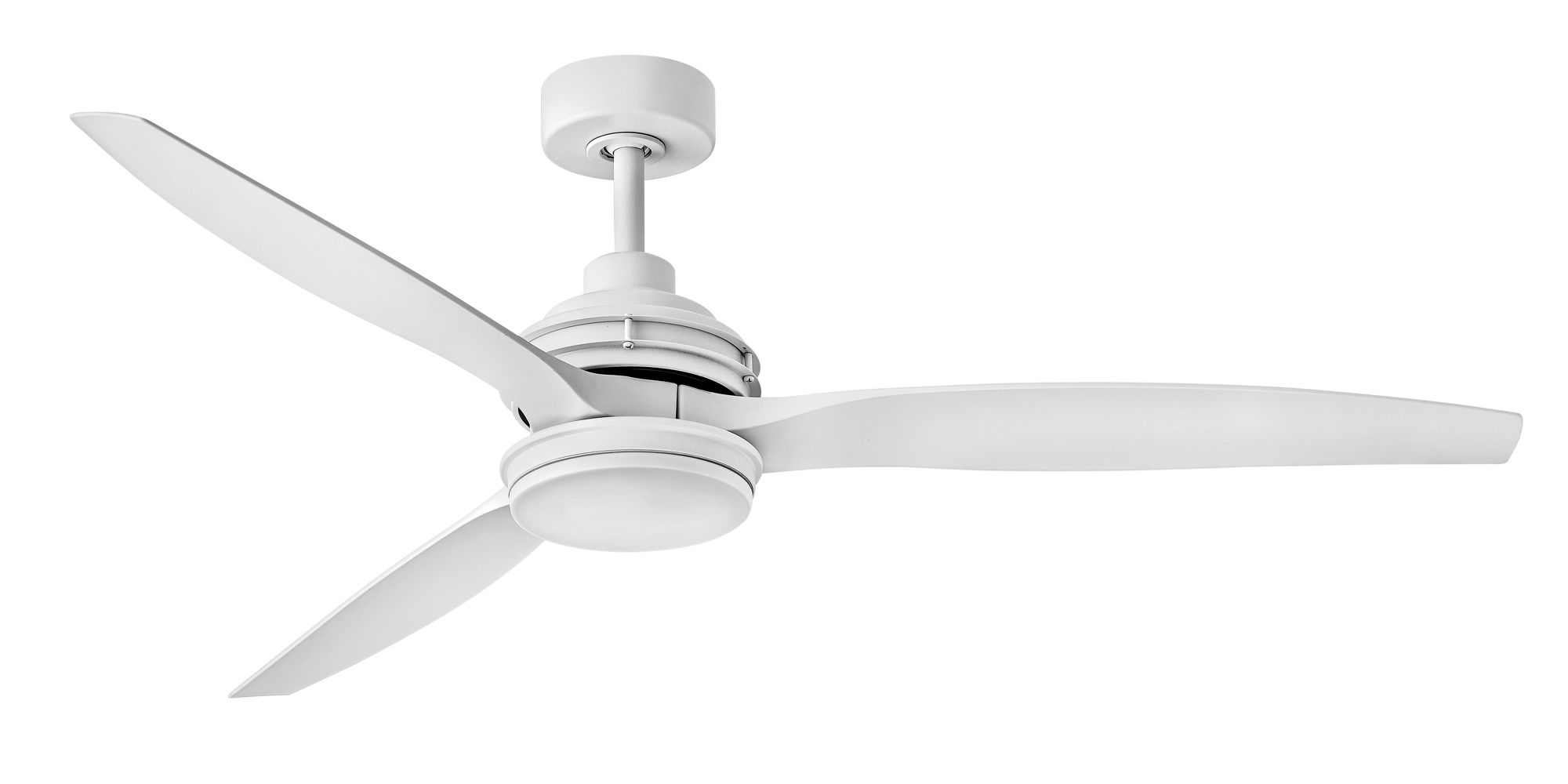 Image 5 60" Hinkley Artiste Matte White LED Wet-Rated Smart Ceiling Fan more views