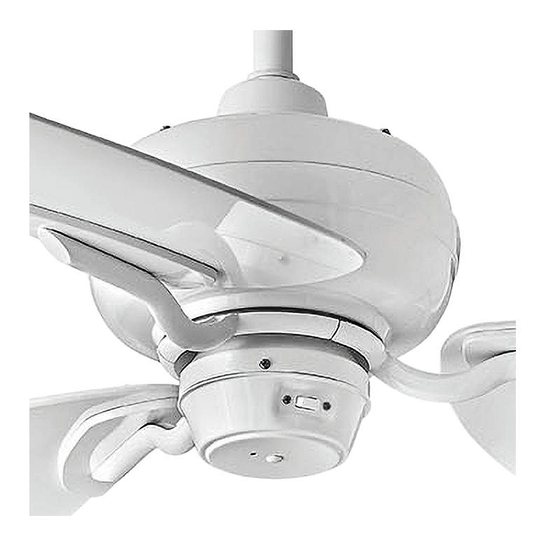 Image 3 60" Hinkley Bimini Appliance White Wet-Rated Ceiling Fan with Remote more views