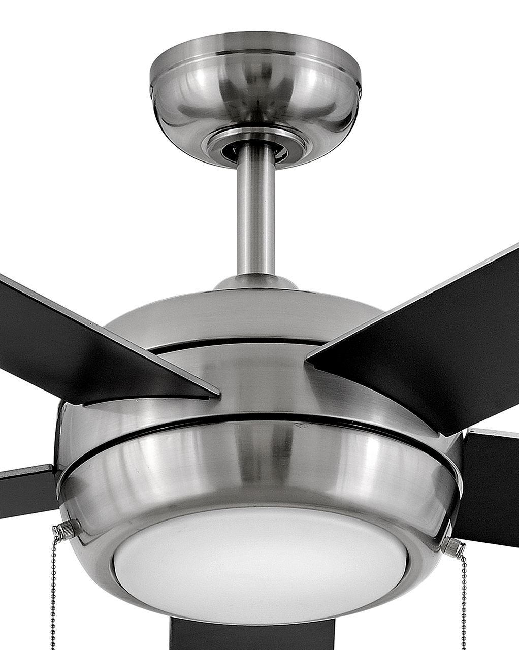 Image 3 60" Hinkley Croft Brushed Nickel Indoor Pull-Chain LED Ceiling Fan more views