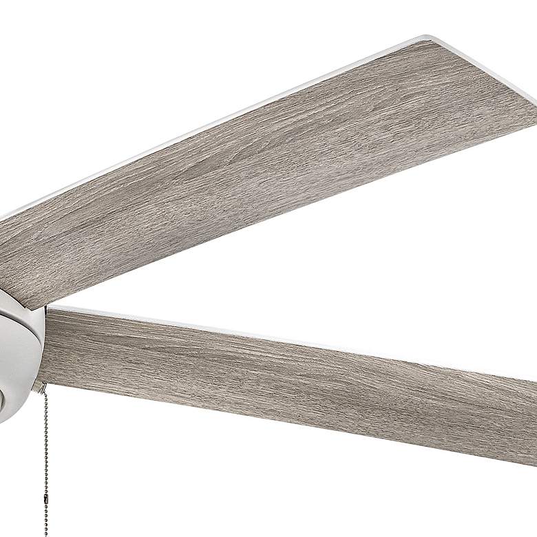 Image 6 60" Hinkley Croft Chalk White Indoor Pull-Chain LED Ceiling Fan more views