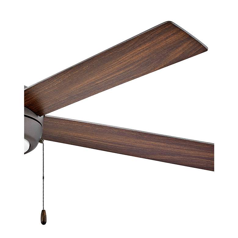 Image 7 60" Hinkley Croft Matte Bronze Indoor Pull-Chain LED Ceiling Fan more views