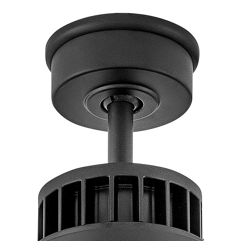 Image 5 60" Hinkley Draftsman Matte Black LED Wet Rated Smart Ceiling Fan more views