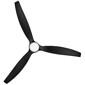 Image5 of 60" Hinkley Facet Matte Black LED Smart Ceiling Fan more views