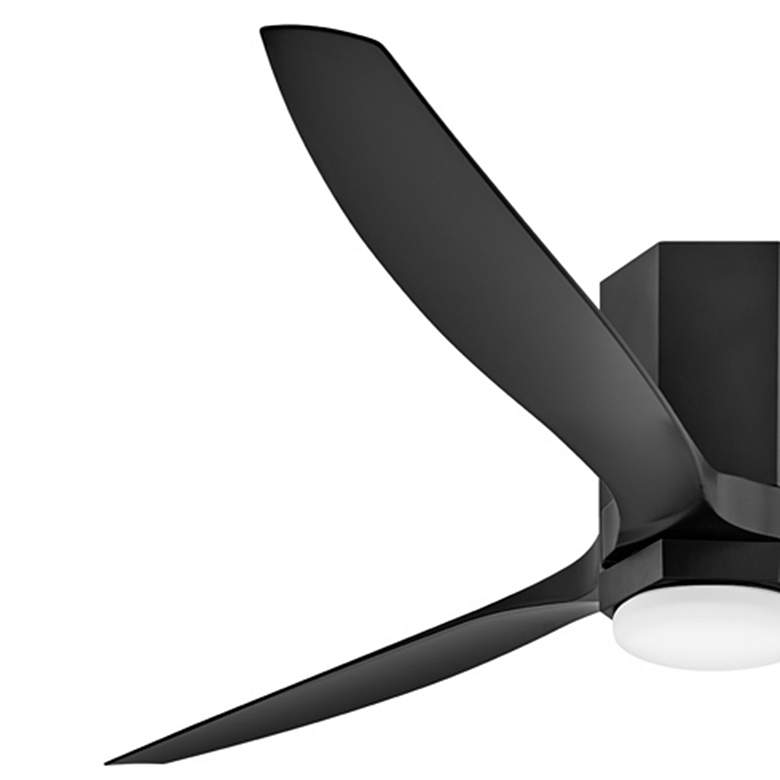 Image 7 60" Hinkley Facet Matte Black LED Smart Ceiling Fan more views