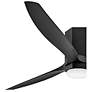 7_60" Hinkley Facet Matte Black LED Smart Outdoor Ceiling Fan more views
