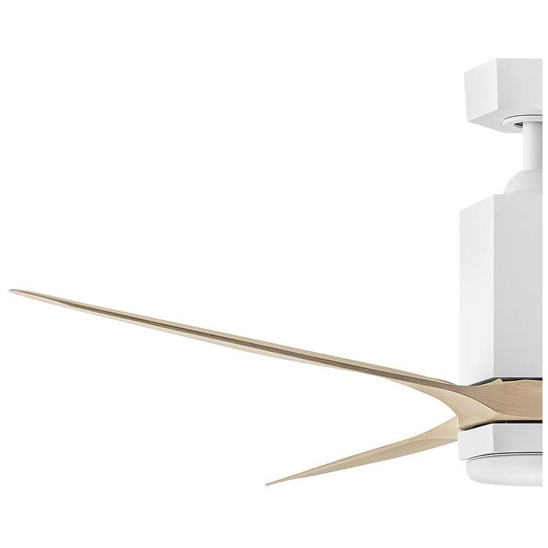 Image 5 60" Hinkley Facet Matte White LED Smart Ceiling Fan more views