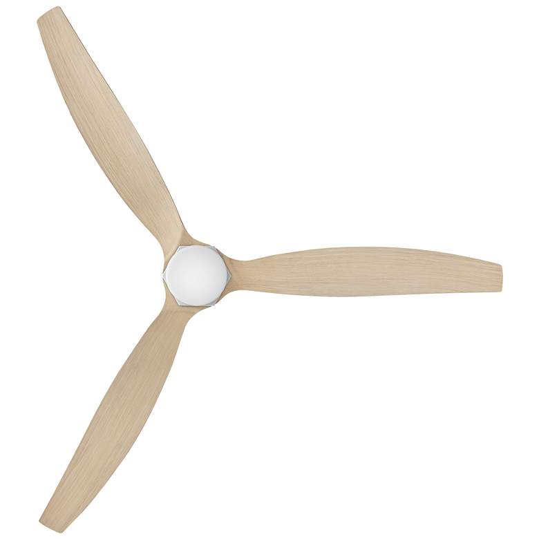 Image 7 60" Hinkley Facet Matte White LED Smart Outdoor Ceiling Fan more views