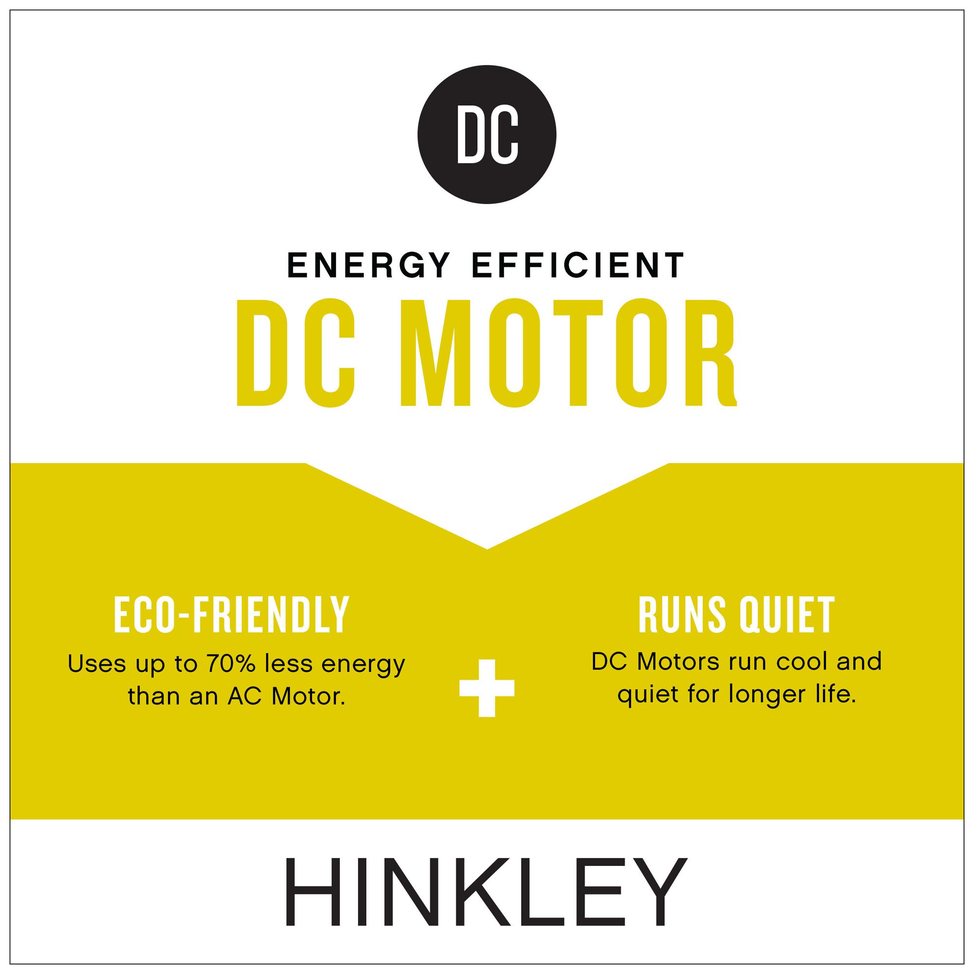 60" Hinkley Facet Matte White LED Smart Outdoor Ceiling Fan