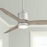 60" Hinkley Hover Brushed Nickel Wet-Rated LED Smart Ceiling Fan