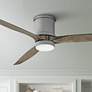 60" Hinkley Hover Graphite Wet-Rated LED Hugger Smart Ceiling Fan