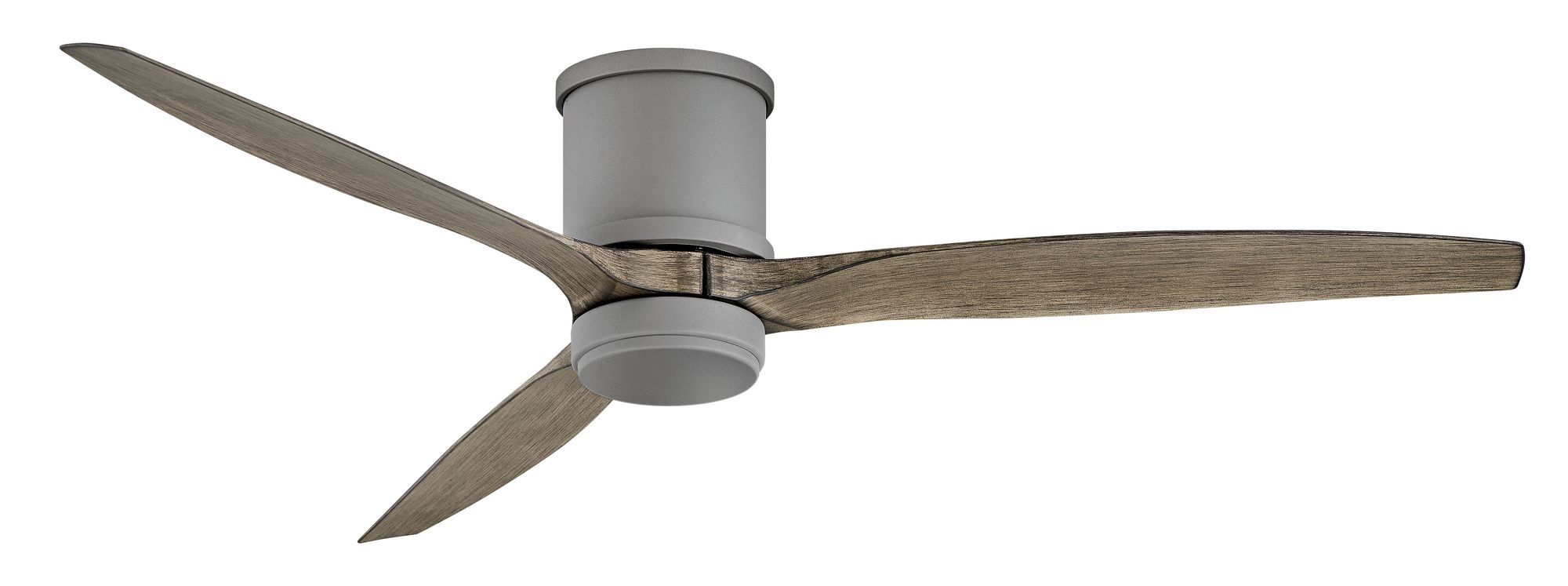 Image 5 60" Hinkley Hover Graphite Wet-Rated LED Hugger Smart Ceiling Fan more views