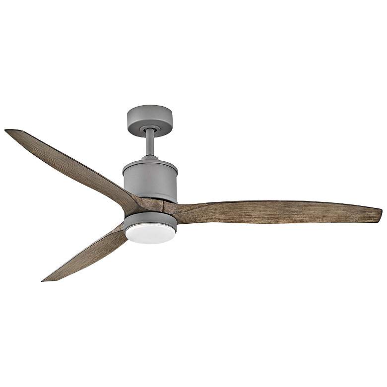 Image 2 60 inch Hinkley Hover Graphite Wet-Rated LED Smart Ceiling Fan