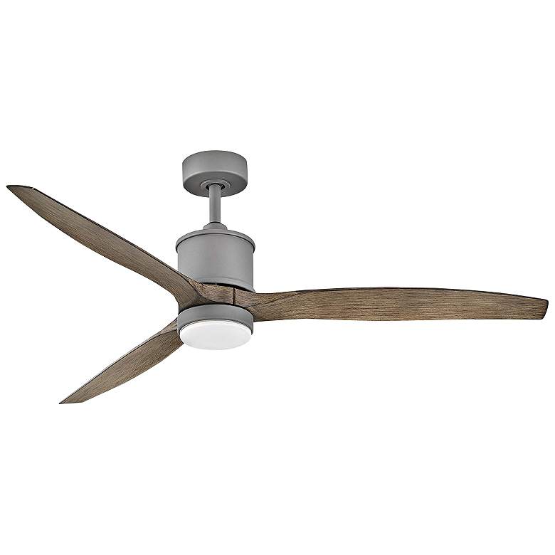 Image 2 60" Hinkley Hover Graphite Wet-Rated LED Smart Ceiling Fan