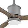 60" Hinkley Hover Graphite Wet-Rated LED Smart Ceiling Fan