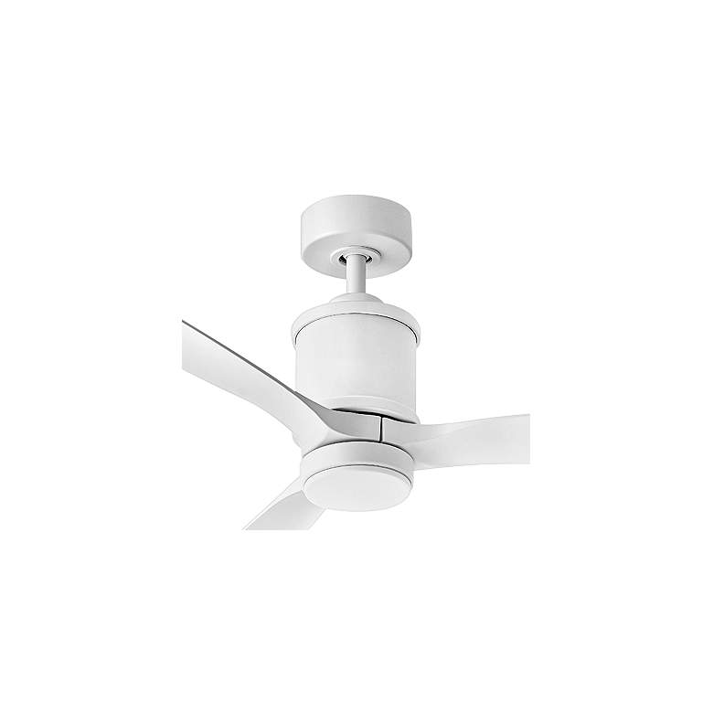 Image 2 60 inch Hinkley Hover Matte White Wet-Rated LED Smart Ceiling Fan more views