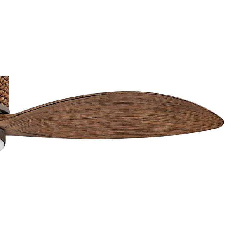Image 4 60" Hinkley Marin Matte Bronze LED Damp Rated Smart Ceiling Fan more views