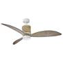 60" Hinkley Marin Matte White LED Smart Ceiling Fan with Wall Control