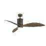 60" Hinkley Merrick LED Damp Outdoor Bronze Driftwood Smart Fan