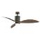 60" Hinkley Merrick LED Damp Outdoor Bronze Driftwood Smart Fan