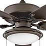 3_60" Hinkley Oasis Bronze 5-Blade Ceiling Fan with Pull Chain more views