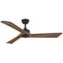 4_60" Hinkley Sculpt Matte Black Outdoor LED Smart Ceiling Fan more views