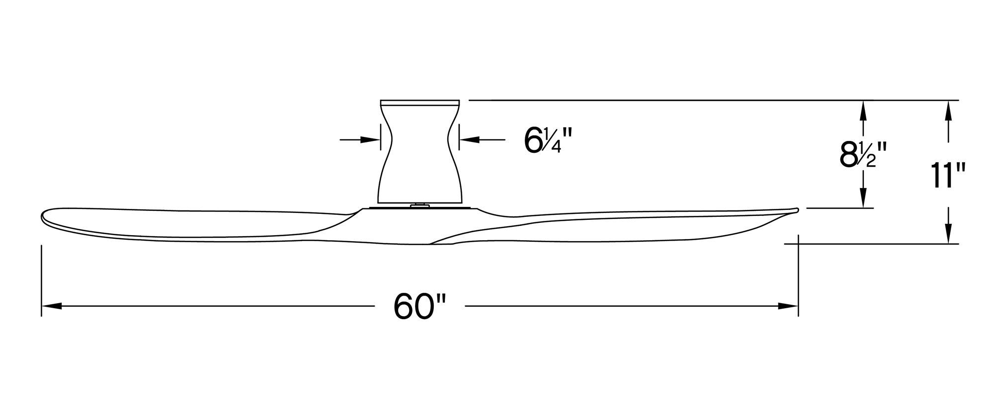 60" Hinkley Swell Matte Bronze Damp Rated Smart Hugger Ceiling Fan