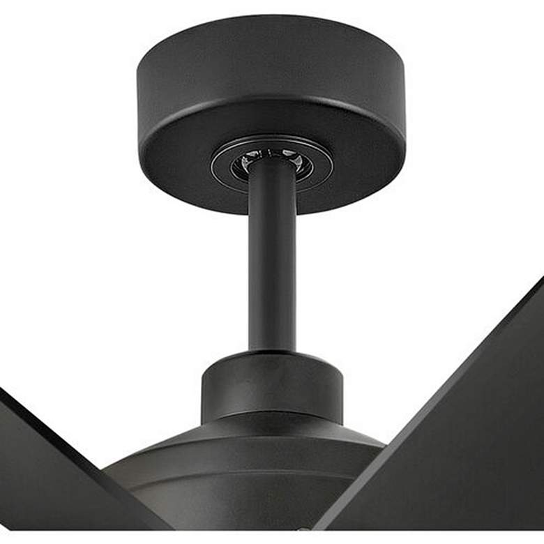 Image 4 60" Hinkley Turbine Matte Black LED Smart Control Ceiling Fan more views