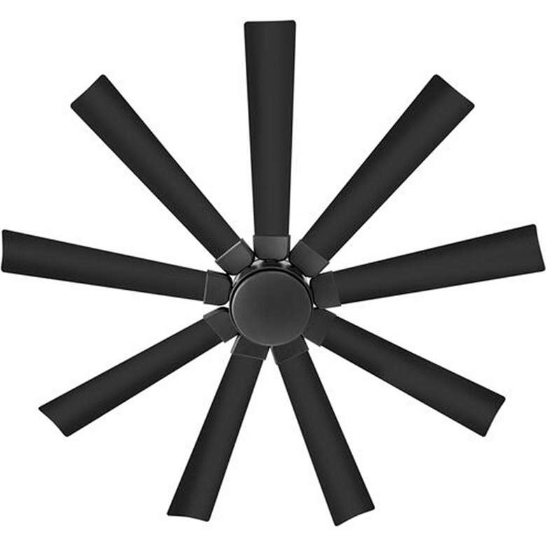 Image 6 60" Hinkley Turbine Matte Black LED Smart Control Ceiling Fan more views