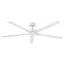 1_60" Hinkley Vento Matte White Smart Ceiling Fan