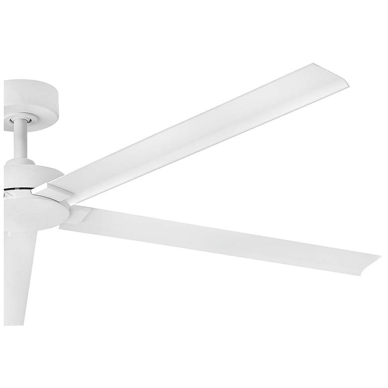 Image 3 60" Hinkley Vento Matte White Smart Ceiling Fan more views