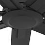 60" Hunter Downtown Matte Black Damp Ceiling Fan with Wall Control