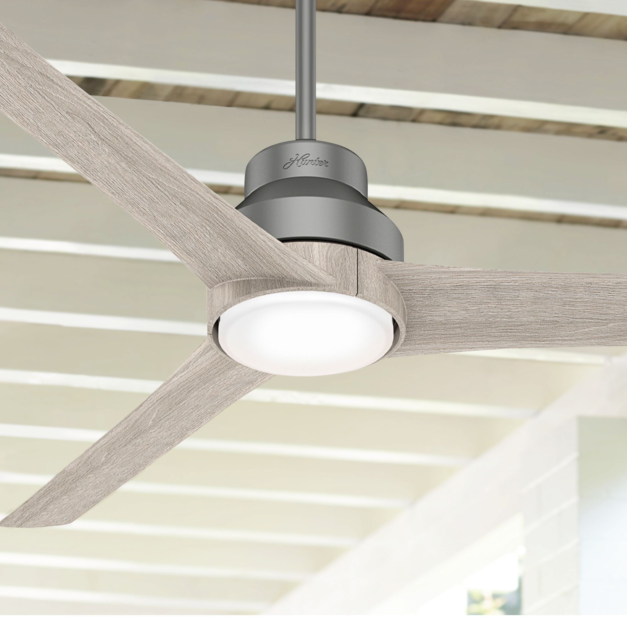 Damp Location Ceiling Fan With Light Shelly Lighting