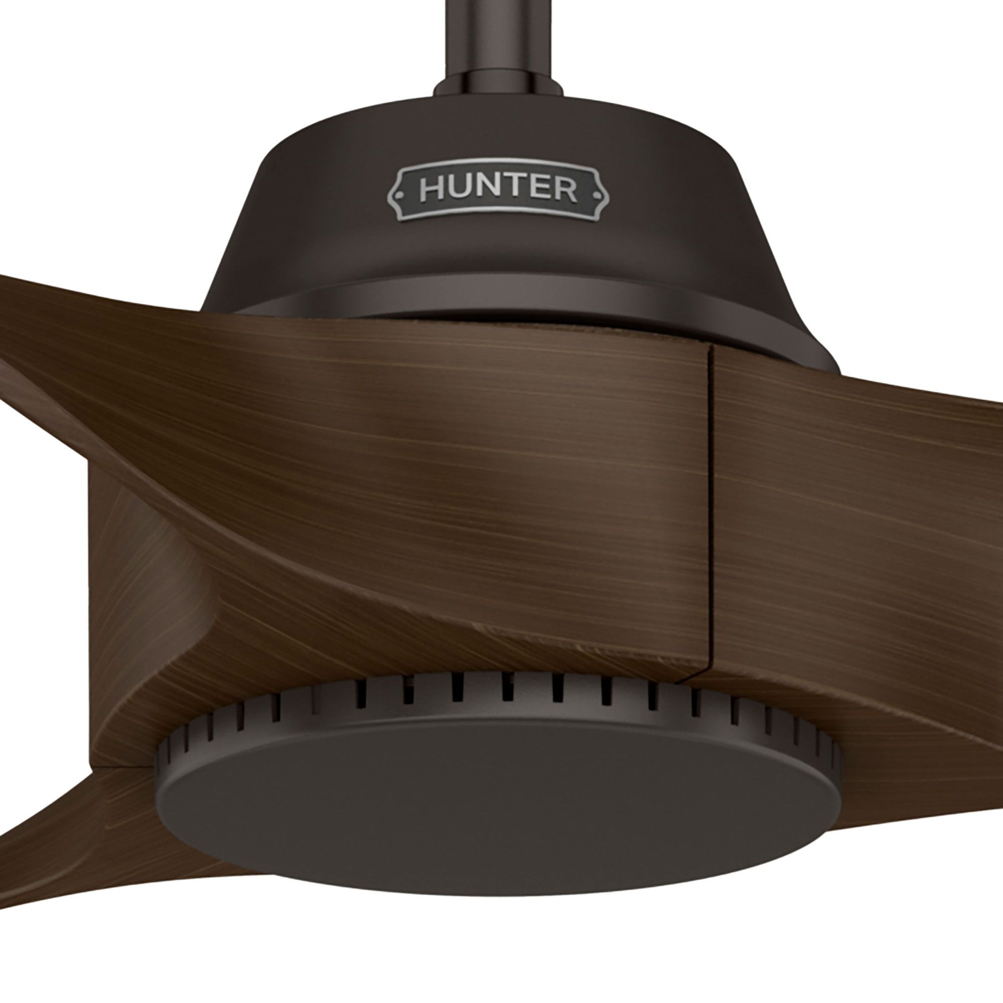 60" Hunter Mosley Premier Bronze and Cocoa Ceiling Fan