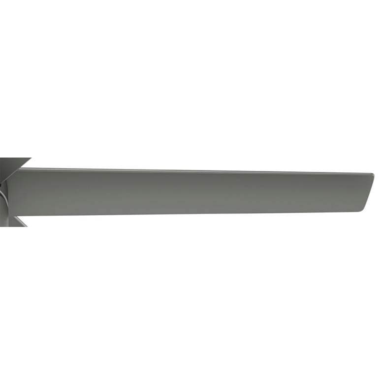 Image 5 60" Hunter Solaria Silver LED Damp Rated Ceiling Fan with Wall Control more views