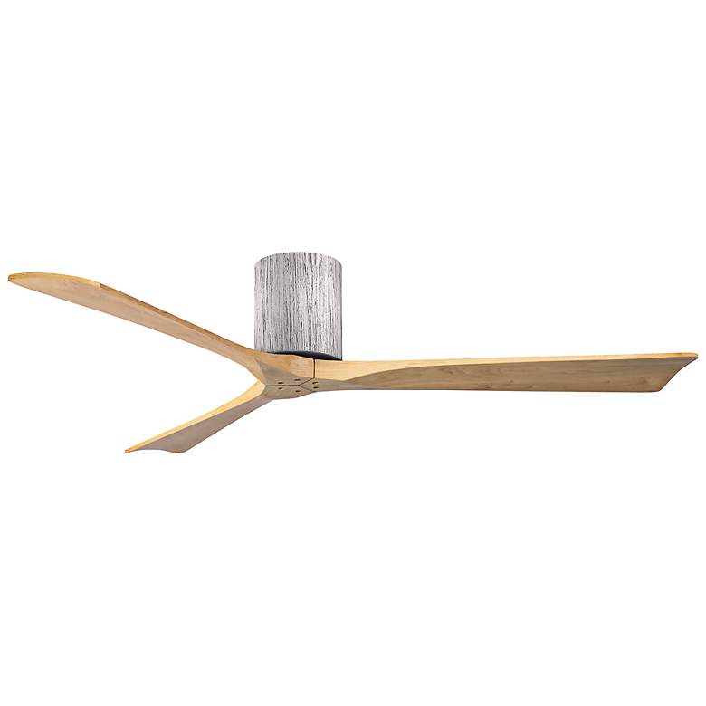 Image 3 60" Irene-3H Barnwood and Light Maple Tone Ceiling Fan more views