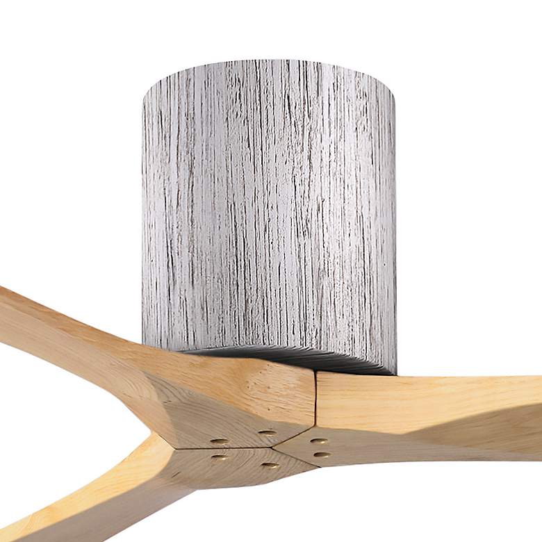 Image 7 60" Irene-3H Barnwood and Light Maple Tone Ceiling Fan more views
