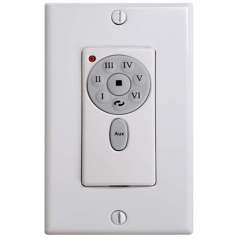 Image 5 60" Irene-3H Brushed Pewter and Light Maple Hugger Ceiling Fan more views