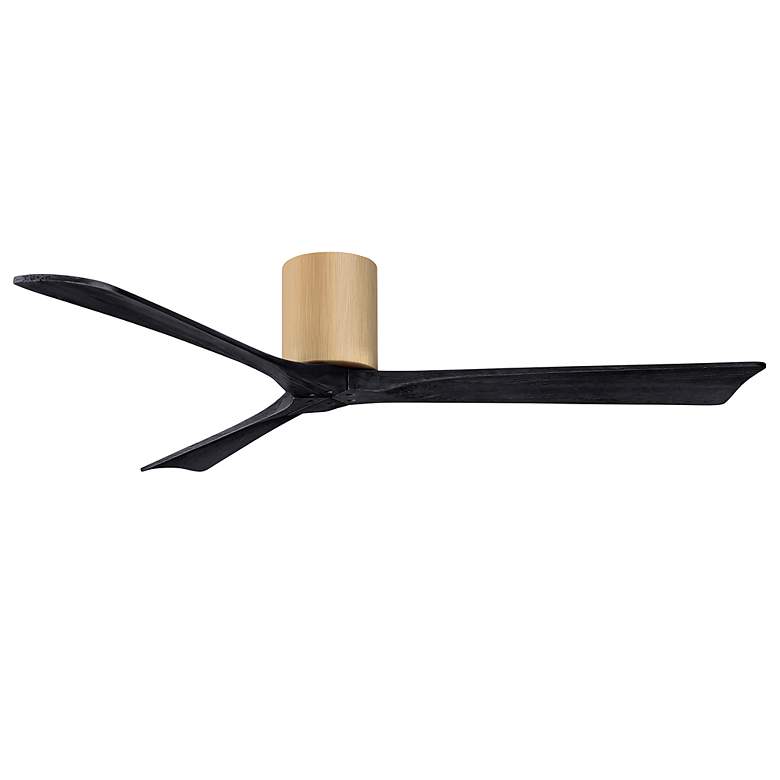 Image 2 60" Irene-3H Light Maple and Matte Black Ceiling Fan more views
