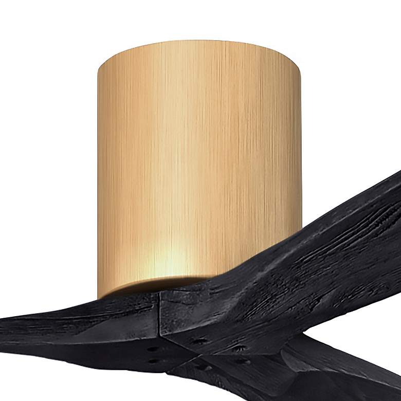 Image 5 60" Irene-3H Light Maple and Matte Black Ceiling Fan more views